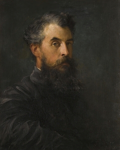 Portrait Of A Gentleman. Possibly Wilfred Scawen Blunt by George Frederic Watts [1817–1904]